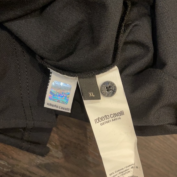 BNWT Roberto Cavalli collar T-short size XL - Picture 8 of 9